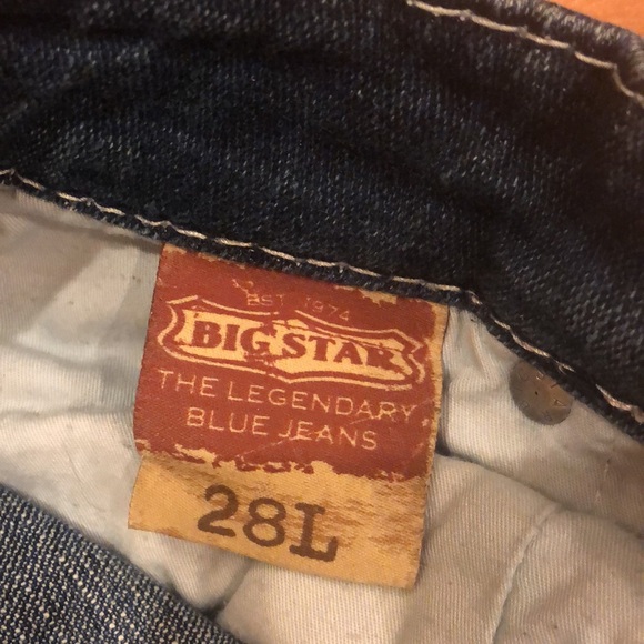 Big Star LEGENDARY Blue Jeans 28L - Picture 4 of 5
